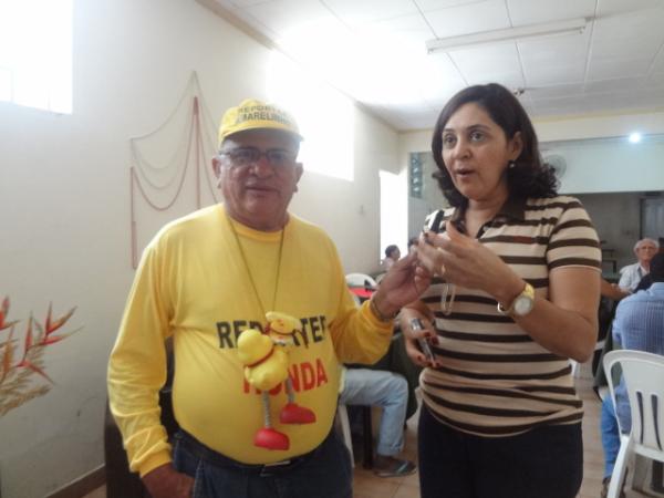 Vereadora Ana Cleide lan&ccedil;ou pr&eacute;-candidatura para prefeitura de Floriano.(Imagem:FlorianoNews)