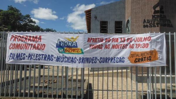 IADS realiza Programa &Eacute; Hora de Viver em Floriano.(Imagem:FlorianoNews)