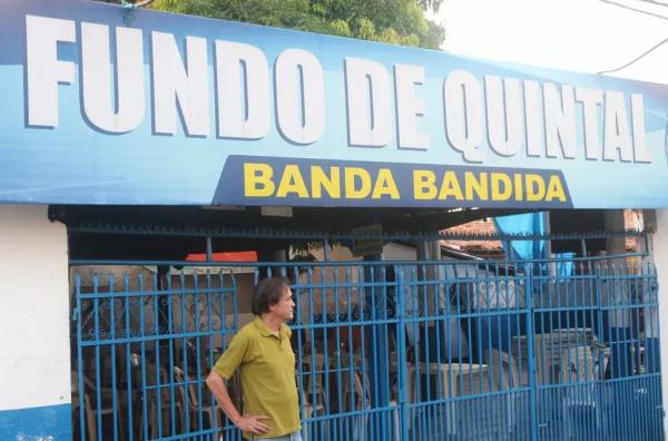  Banda Bandida se concentra na Rua 24 de Janeiro, Centro Sul de Teresina. (Imagem:Jos&eacute; Marcelo/ G1 PI )