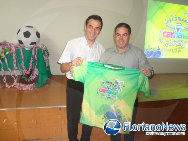 Prefeito Gilberto J&uacute;nior e George Everson (presidente da COC)(Imagem:FlorianoNews)
