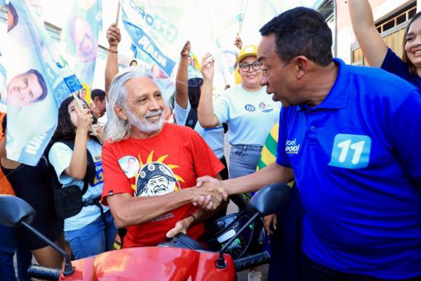 Caminhada de Joel e Ciro reúne apoiadores no Mocambinho e reforça força da campanha nas ruas(Imagem:Ascom)
