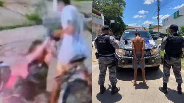 Mulher é derrubada de moto durante assalto no PI; suspeito foi preso