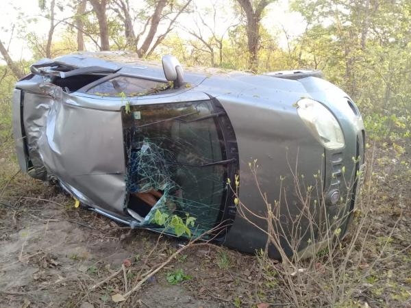 Acidente deixa um morto e três feridos na estrada do povoado Ausente, em Barão de Grajaú