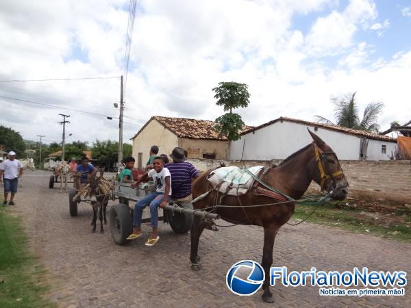 Festa dos Carroceiros atraiu dezenas de participantes em Nazaré do Piauí