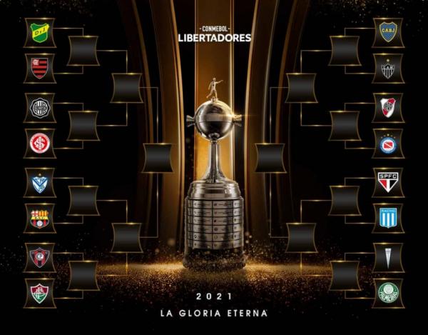 Tabela das semifinais da Libertadores é divulgada; confira os confrontos