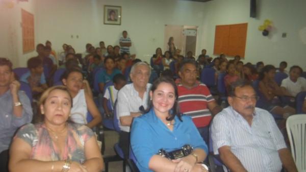 Dia da &aacute;gua &eacute; comemorado com palestras para alunos em Floriano.(Imagem:FlorianoNews)