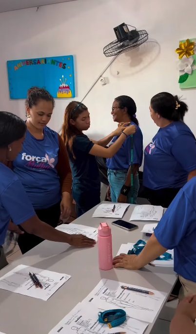 Programa Força Mulher capacita mulheres em Barão de Grajaú com curso de corte e costura