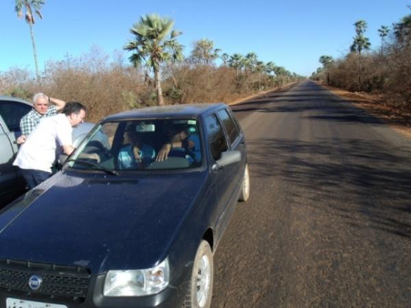 Estrada entre Campo Maior a Cabeceiras j&aacute; est&aacute; com 18 km de pavimenta&ccedil;&atilde;o conclu&iacute;da?.(Imagem:Assessoria de Comunica&ccedil;&atilde;o)