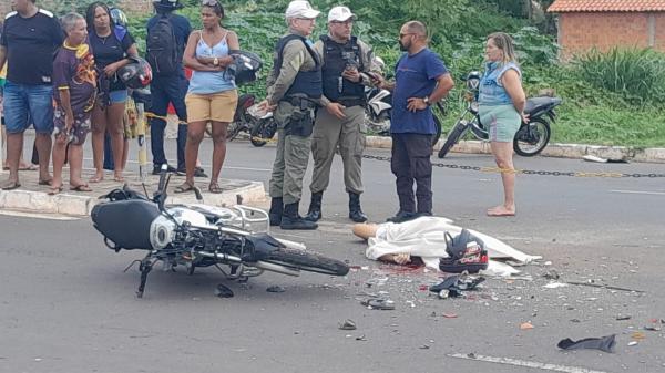 Acidente de trânsito deixa jovem de 22 anos morto em Floriano.(Imagem:FlorianoNews)