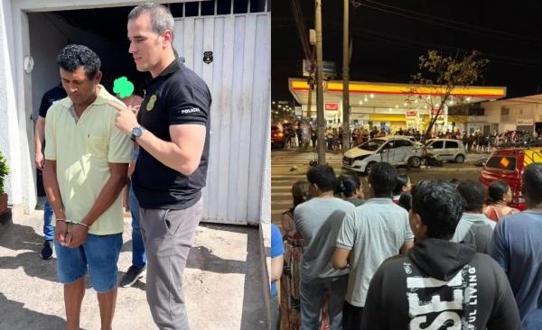 Suspeito de causar acidente que matou tr&ecirc;s pessoas em Teresina &eacute; preso.(Imagem:Divulga&ccedil;&atilde;o)