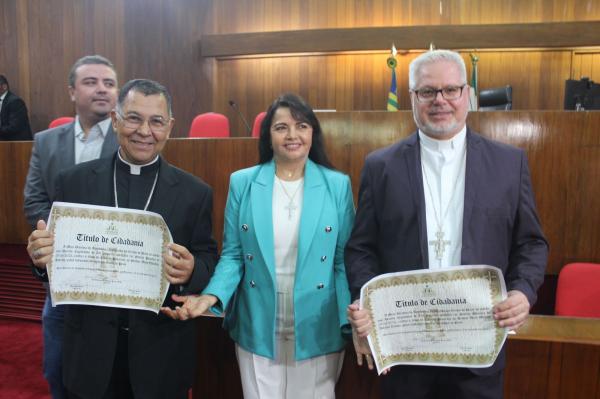 Dom Edivalter &eacute; homenageado com t&iacute;tulo de cidadania piauiense(Imagem:Reprodu&ccedil;&atilde;o)