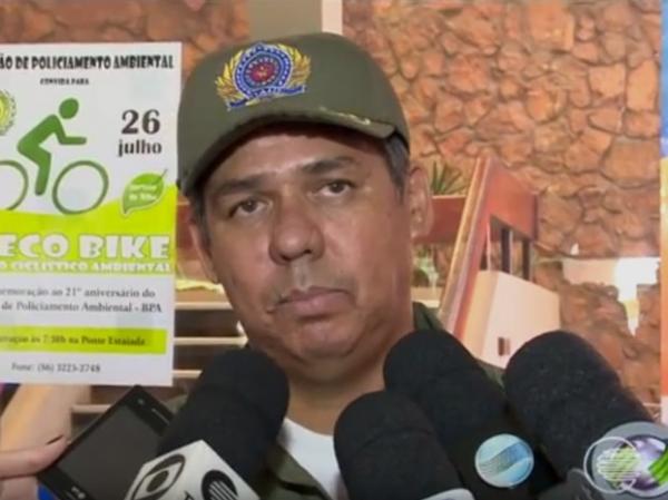 Subcomandante revelou acusa&ccedil;&otilde;es contra PM citado no caso de Castelo.(Imagem:Reprodu&ccedil;&atilde;o/Tv Clube)