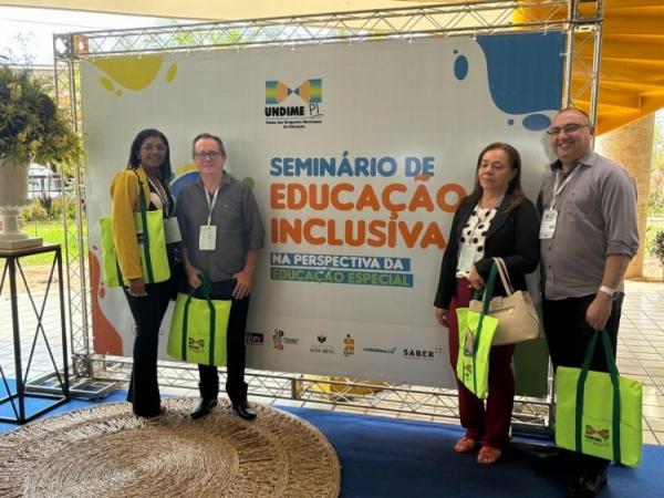 Secretário de Educação de Floriano participa de Seminário de Educação Inclusiva da Undime/PI
