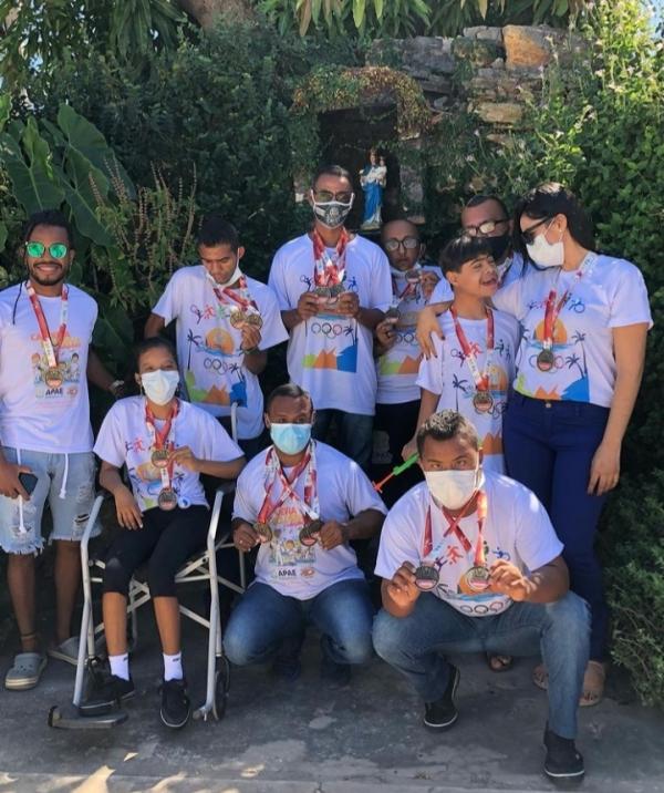 APAE de Floriano conquista medalhas nas Olimp&iacute;adas Especiais(Imagem:Reprodu&ccedil;&atilde;o)