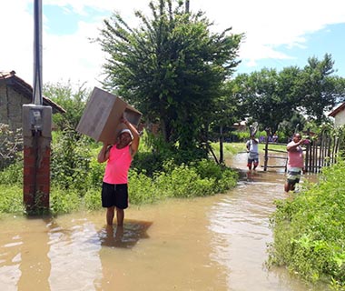 Rio Parnaíba continua a subir e Luzilândia eleva alerta à famílias