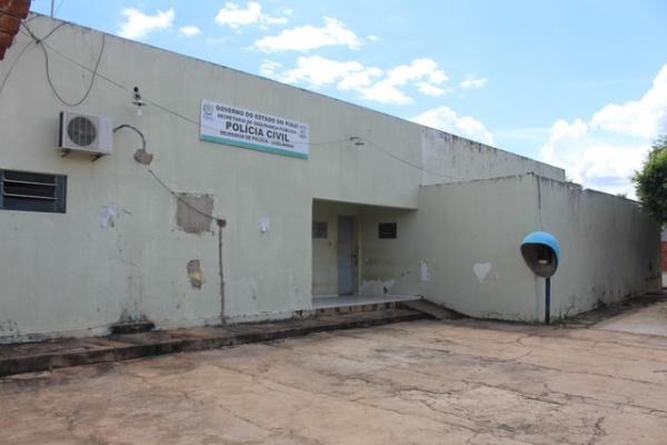 Delegacia de Luzil&acirc;ndia encontra-se sem delegado.(Imagem:Eduardo Garcess/Portal Rio Parna&iacute;ba)