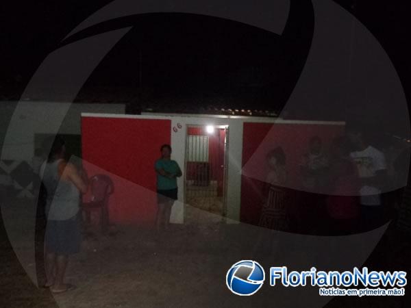 Crime ocorreu na resid&ecirc;ncia da v&iacute;tima.(Imagem:FlorianoNews)