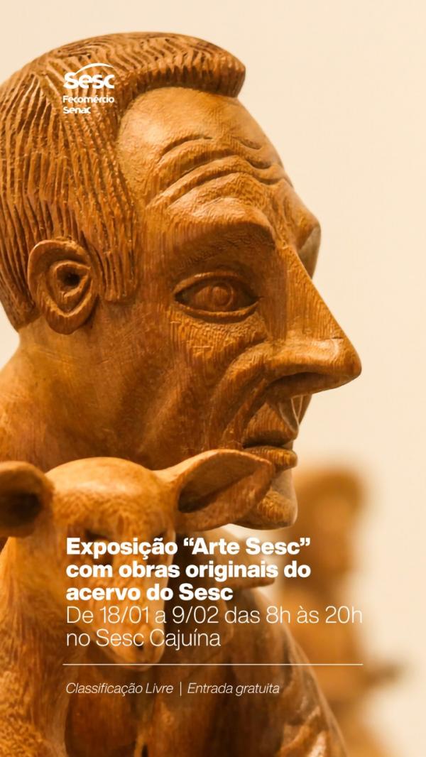 Arte Sesc está com exposição com obras originais de artistas plásticos piauienses
