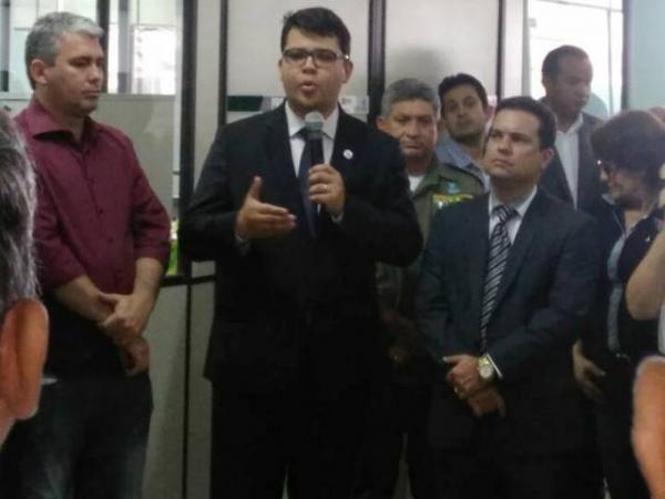 Inaugura&ccedil;&atilde;o do PROCON na cidade de Floriano. Conta com a presen&ccedil;a do Presidente da OABPI. Dr. Francisco Lucas.(Imagem:OAB)