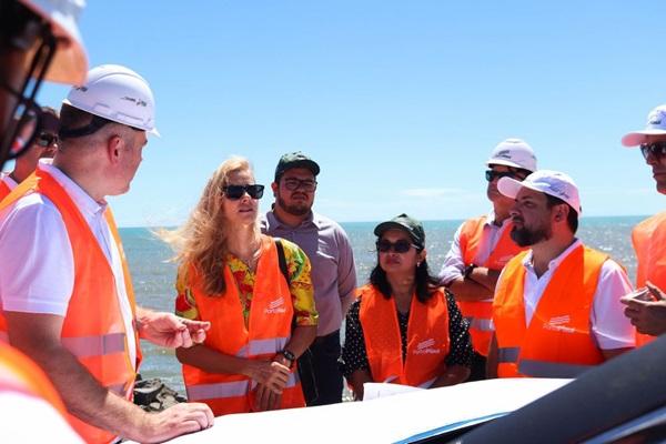 Embaixadora da União Europeia no Brasil conhece instalações da ZPE e Porto Piauí