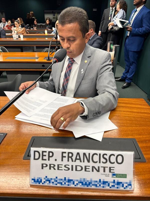 Deputado federal Dr. Francisco (PT/PI)(Imagem:Divulga&ccedil;&atilde;o)