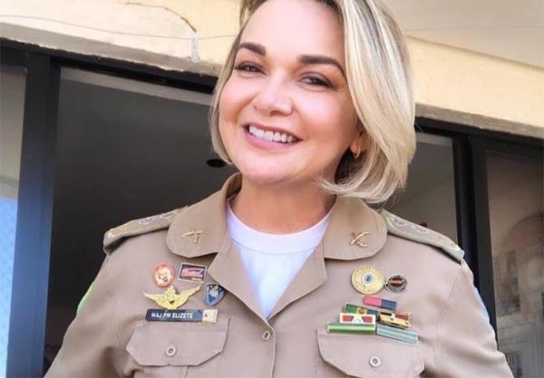 Tenente-coronel Elizete de Lima(Imagem:Reprodu&ccedil;&atilde;o/Instagram)