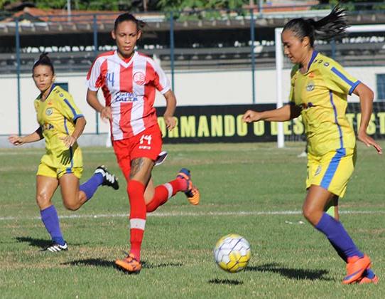 Tiradentes goleou o Náutico e classificou no Brasileiro Feminino