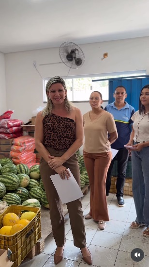 Merenda escolar de Barão de Grajaú recebe frutas e verduras frescas de agricultores familiares