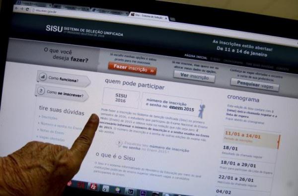 Inscrições para Sisu 2019 começam nesta terça-feira.(Imagem:Divulgação)