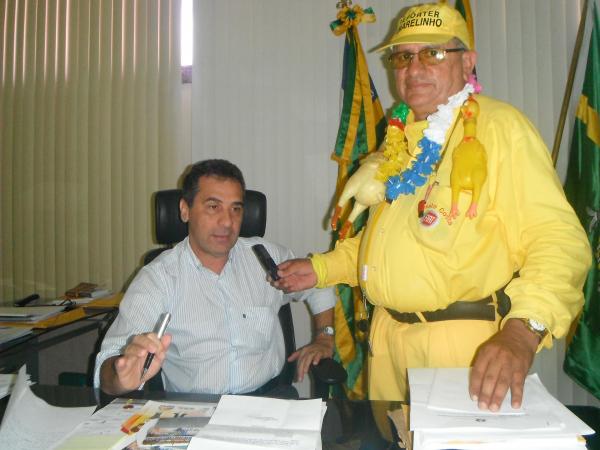 Gilberto J&uacute;nior, Prefeito de Floriano. (Imagem:FlorianoNews)