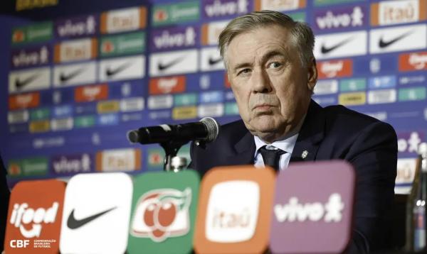 Copa: Ancelotti diz que Brasil pode vencer todos os jogos da 1ª fase