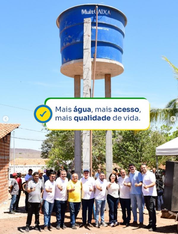 Distrito Amolar celebra inauguração de sistema de abastecimento de água