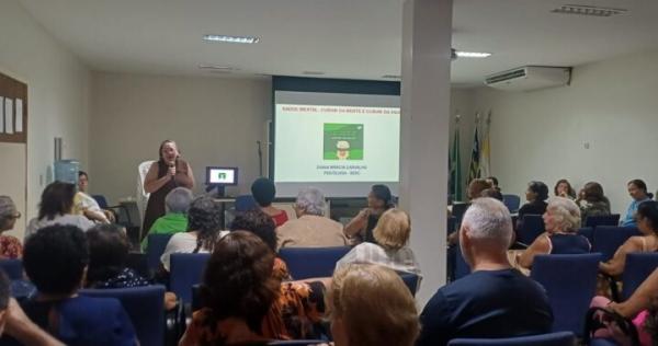 Trabalho Social com Pessoas Idosas do Sesc Ilhotas promove palestra sobre saúde mental