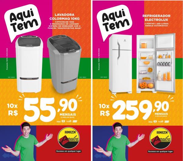 Renove sua casa com as ofertas imperd&iacute;veis do Armaz&eacute;m Para&iacute;ba.(Imagem:Divulga&ccedil;&atilde;o)