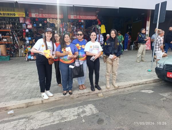 Blitz educativa reforça combate ao abuso sexual de crianças e adolescentes em Floriano
