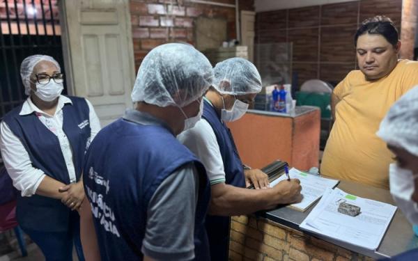 Vigilância Sanitária de Floriano inspeciona pizzarias e reforça orientações sobre segurança alimentar(Imagem:Secom)