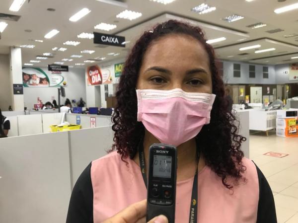Jaqueline Santos,  chefe do setor de confec&ccedil;&otilde;es.(Imagem:FlorianoNews)