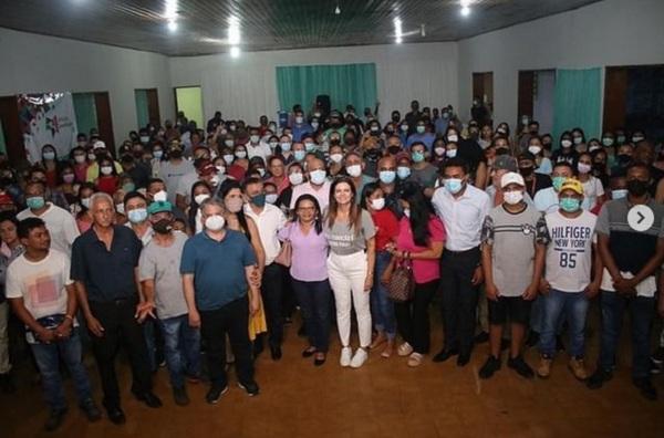 Caravana das Oposi&ccedil;&otilde;es em Itaueira(Imagem:Reprodu&ccedil;&atilde;o)