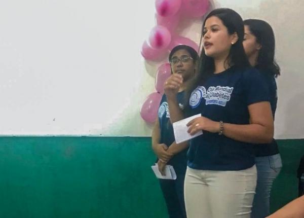 Acadêmicos da FAESF ministram palestra para alunos do PROJOVEM de Floriano