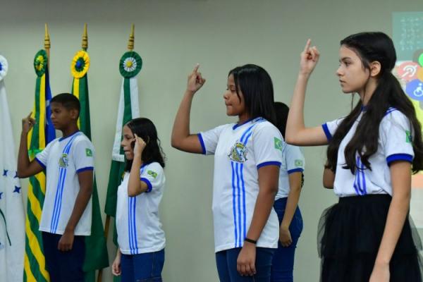 9&deg; F&oacute;rum de Educa&ccedil;&atilde;o Inclusiva de Floriano discute pol&iacute;ticas p&uacute;blicas.(Imagem:Secom)