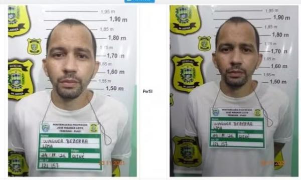 Condenado por morte de policial militar dentro de delegacia foge da Penitenciária de Floriano