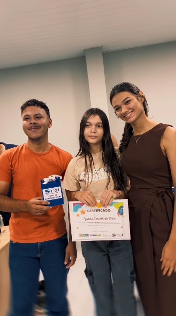 Estação Tech encerra primeira turma Kids de Informática Básica com mais de 60 alunos em B. de Grajaú