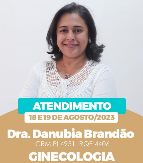 Dra. Danubia Brand&atilde;o - Ginecologista(Imagem:Divulga&ccedil;&atilde;o)