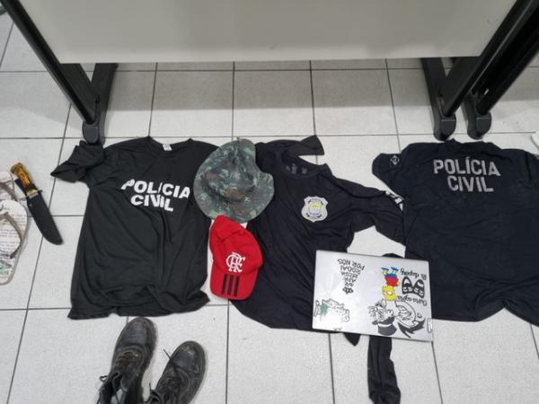 Suspeitos que se passavam por policiais civis para realizar assaltos são presos na BR-343, no Piauí