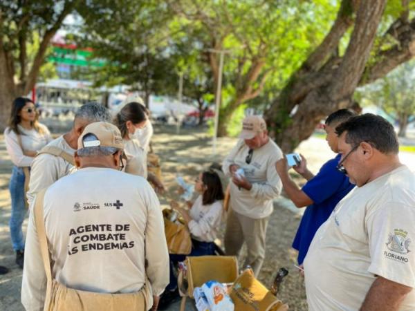 Saúde de Floriano inicia Mutirão Contra a Dengue com ações no bairro Manguinha