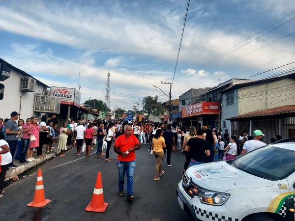 Polícia Militar garante segurança no trânsito durante procissão de N. S. da Guia em Floriano
