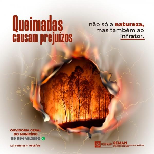 SEMAN lança campanha NÃO às queimadas, SIM a vida e saúde!