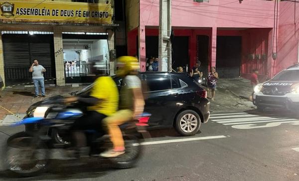 Briga no tr&acirc;nsito teria motivado morte de enfermeira em Fortaleza.(Imagem:Paulo Cardoso/TVM)