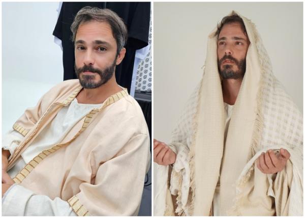 Thiago Rodrigues se prepara para viver Jesus na Paix&atilde;o de Cristo de Floriano(Imagem:Divulga&ccedil;&atilde;o)