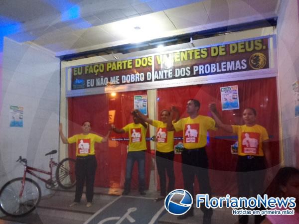 Igreja Internacional da Gra&ccedil;a de Deus promove culto de a&ccedil;&atilde;o de gra&ccedil;as em Floriano.(Imagem:FlorianoNews)